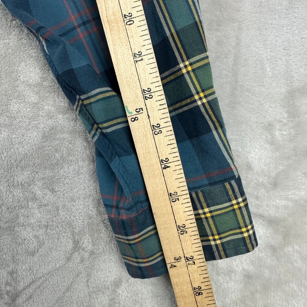 Ralph Lauren Classic Fit Plaid Button Down Shirt 2XLT Tall Red Pony Logo - Picture 8 of 9